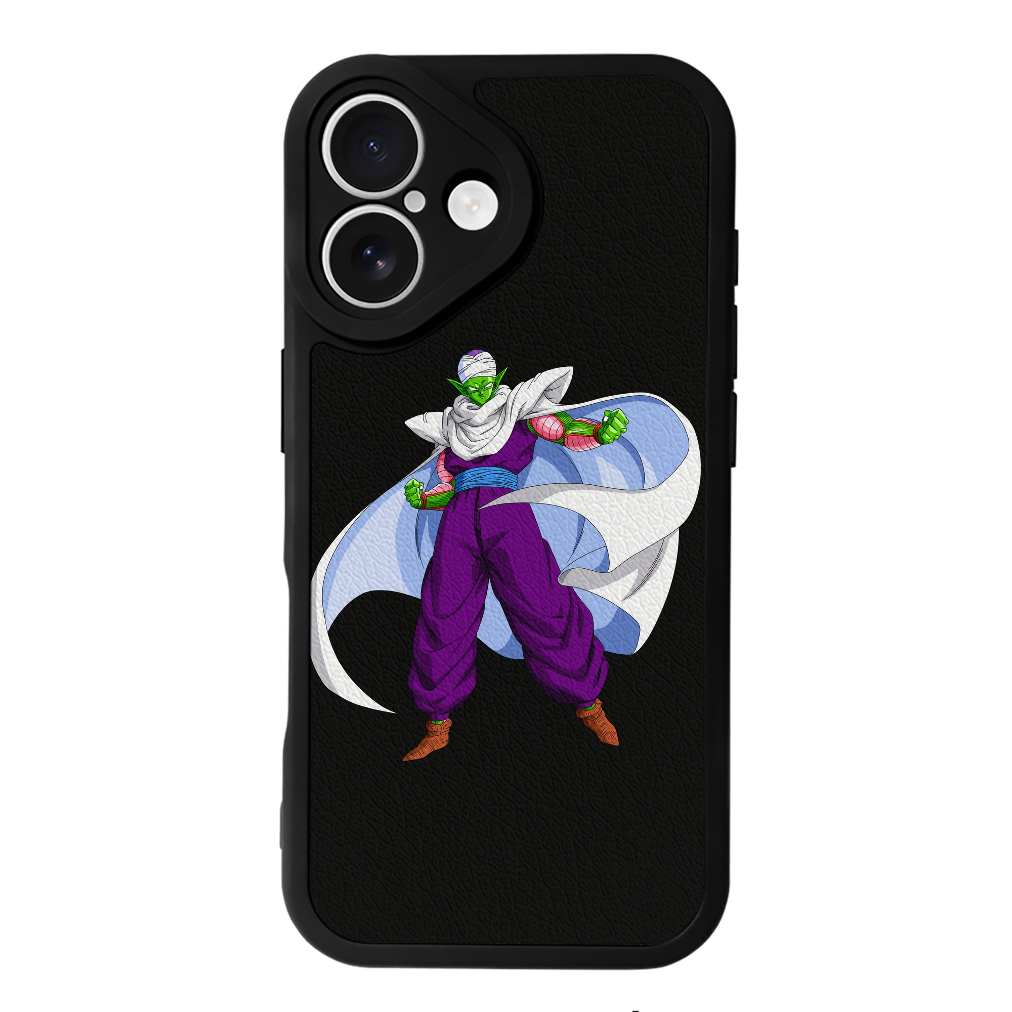 （画像用） ドラゴンボール ピッコロ DRAGON BALL Piccolo 【iPhone 16シリーズ対応】シリコンスマホケース（レザー調） 材質：シリコン